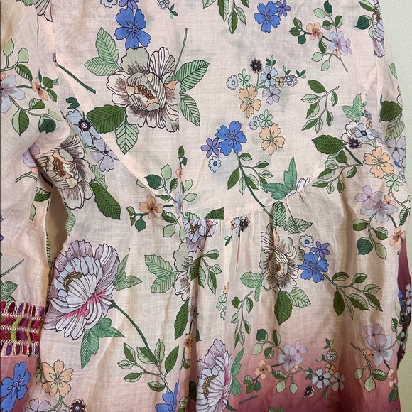 Johnny Was Paris Effortless Blouse Size Medium - Picture 9 of 10